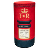 Small British Red Velvet Pillar Box