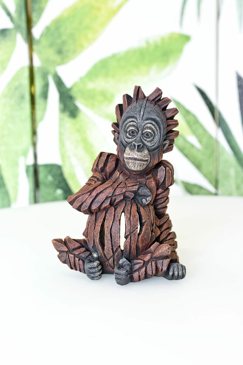 Edge Baby Orangutan Sculpture