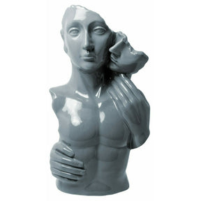 Lovers Torso Ceramic Bust – Sculpture by Febland