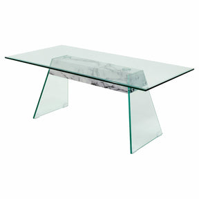 Talladega Glass Coffee Table – Coffee Table by Febland