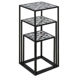 Geometric Nest of 3 Tall Tables