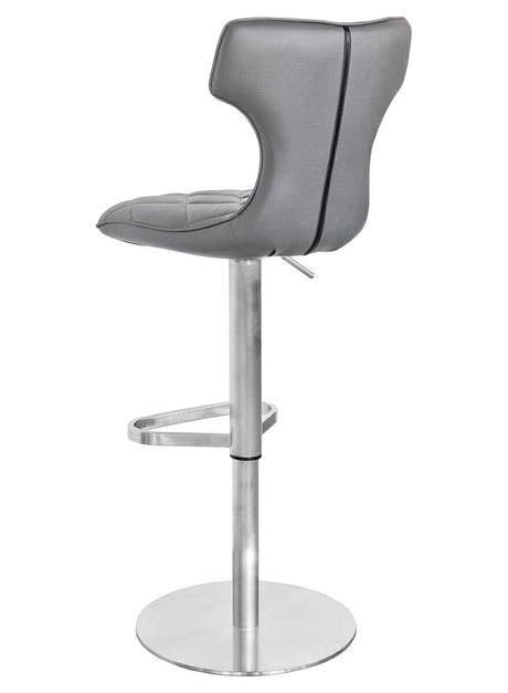 Ava Bar Stool Back - Grey