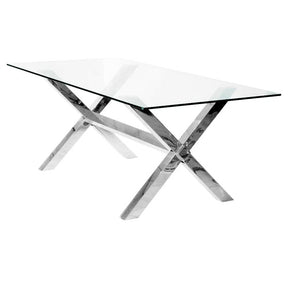 Crossly Rectangular 8 Seater Dining Table – Dining Table by Febland