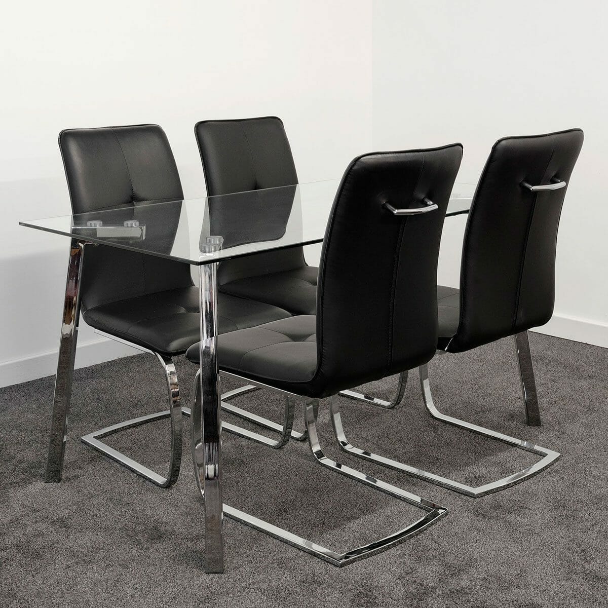 Modern Glass Dining Table