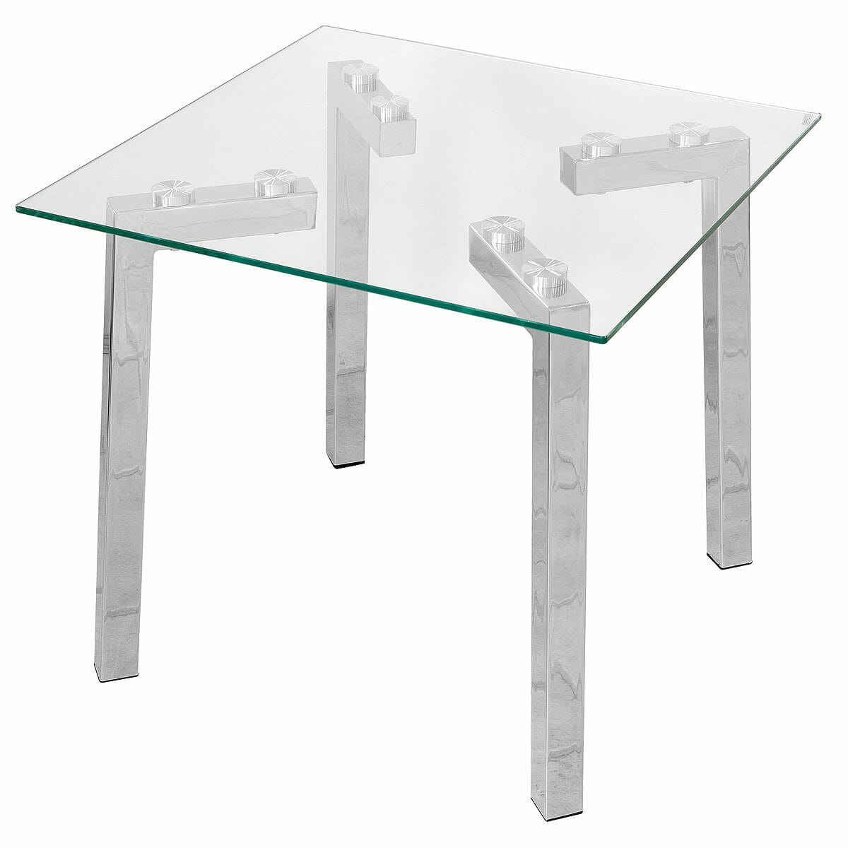 Glass Lamp Table