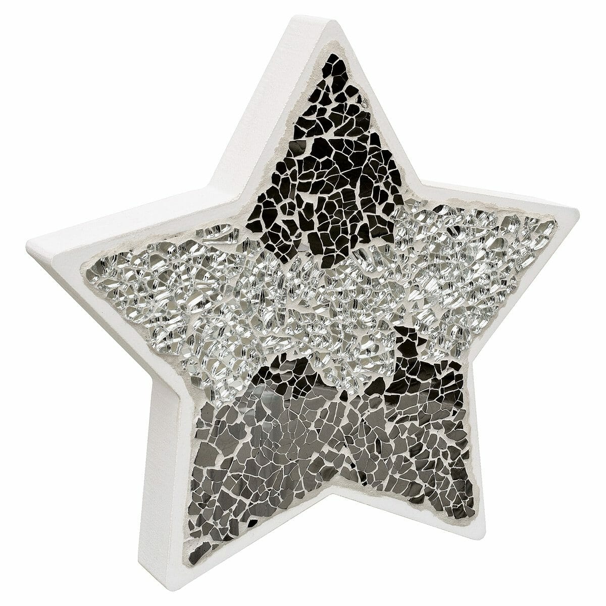 Standing Mosaic Glass Star