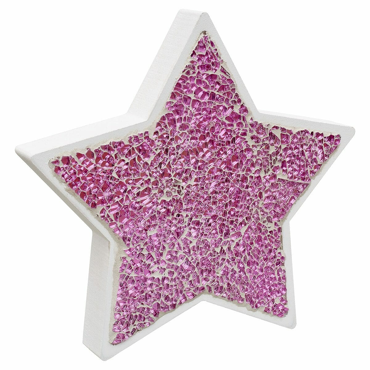 Standing Mosaic Glass Star