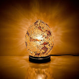 Autumn Mini Mosaic Egg Lamp