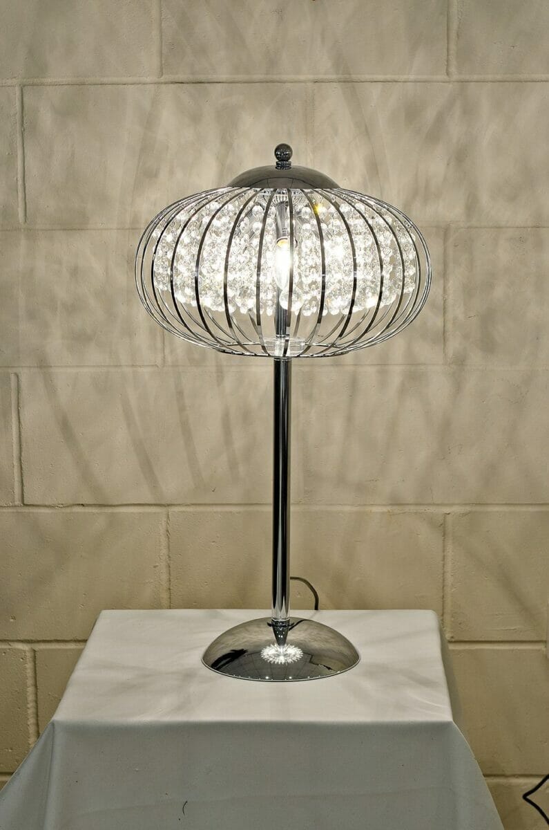 Caged Table Lamp