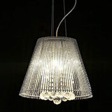 Conical Silver Tube Chandelier (small)