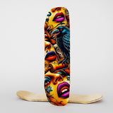 Velvet Print Skateboard Deck