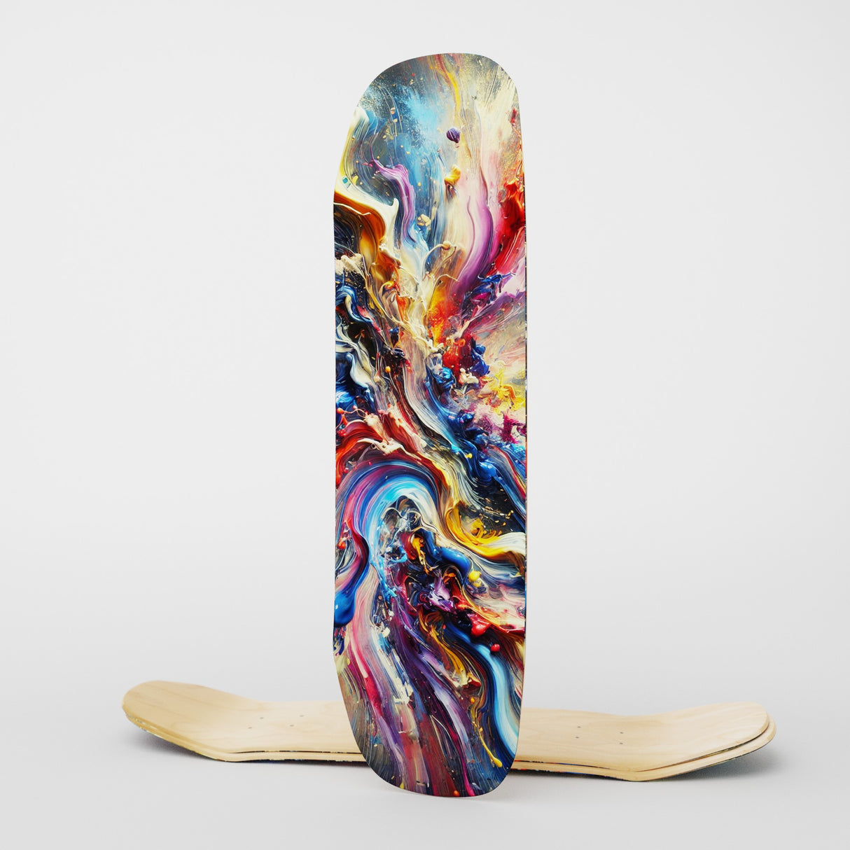 Velvet Print Skateboard Deck