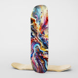 Velvet Print Skateboard Deck