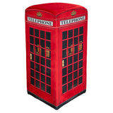 Small British Red Velvet Telephone Box