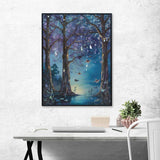 "Tranquil River" – Velvet Wall Art – 113cm x 85cm