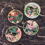 Myrtle and Mary Tropical Bomb Circular Coaster Set
