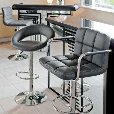 Coco Grey Barstool in our Showroom