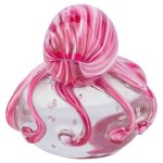 Glass Pink Octopus - Back