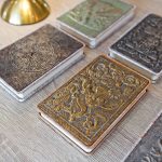 Journey Notebooks close up in our Showroom