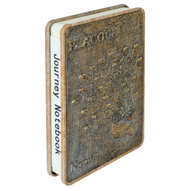 Peacock Journey Notebook - Front